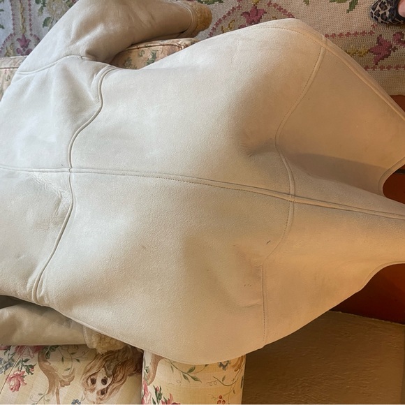 Ralph lauren real suede and shearling coat - Picture 5 of 6